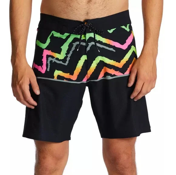 169. Billabong Fifty50 Airlite Boardshorts | Color : Black, Multicolor - Picture 1 of 9
